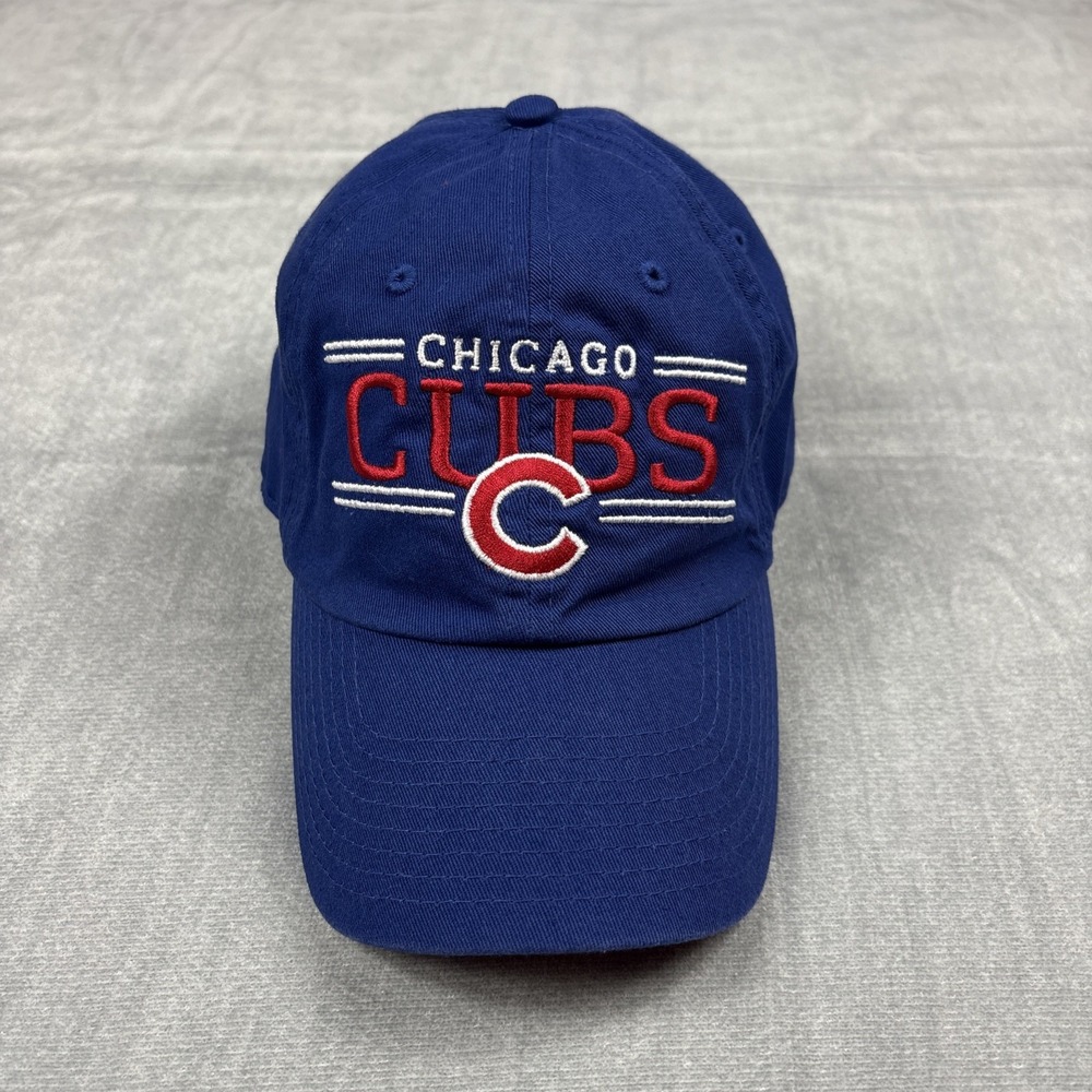 Fan Favorite Chicago Cubs MLB Blue Adjustable Cap Hat One Size